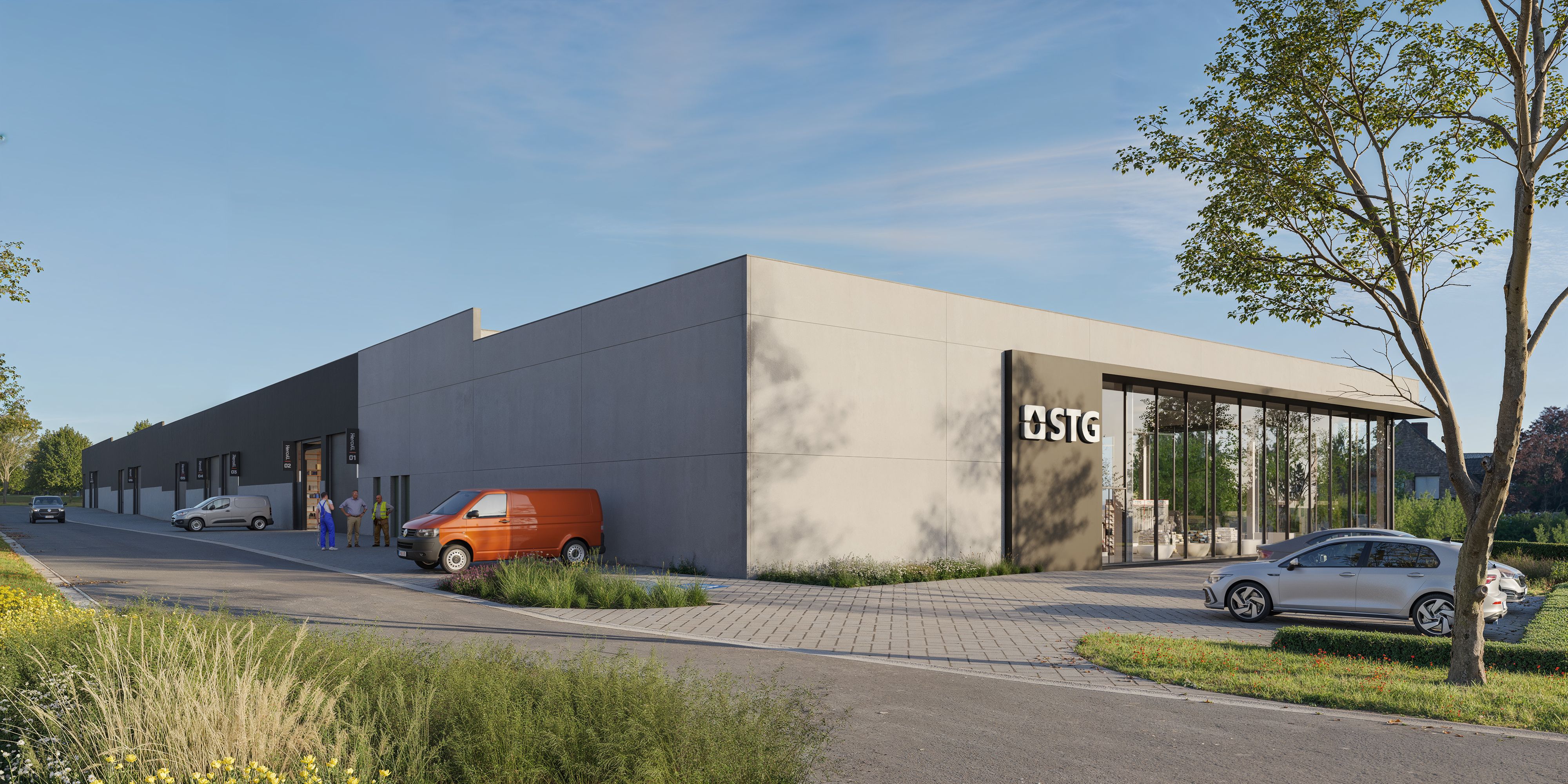 Nieuwbouw KMO-units te koop in project Irene te Ieper