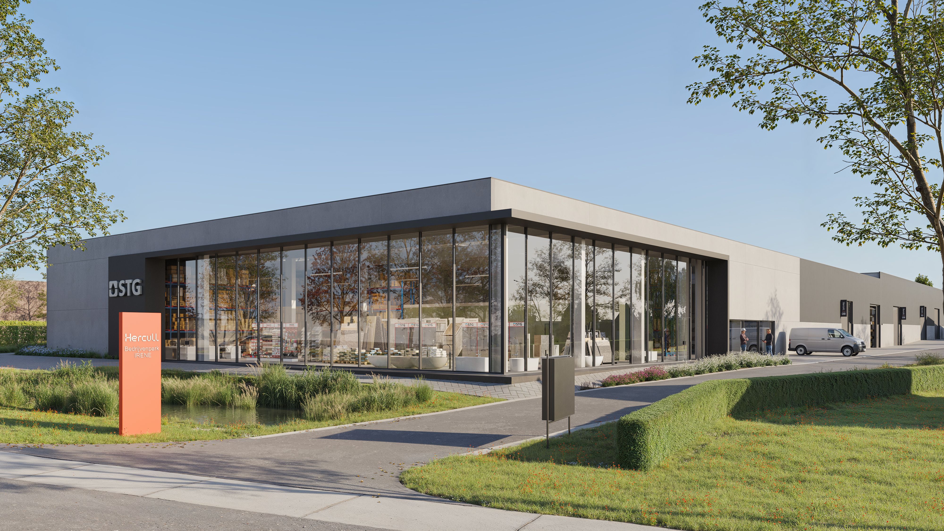 Nieuwbouw KMO-units te koop in project Irene te Ieper