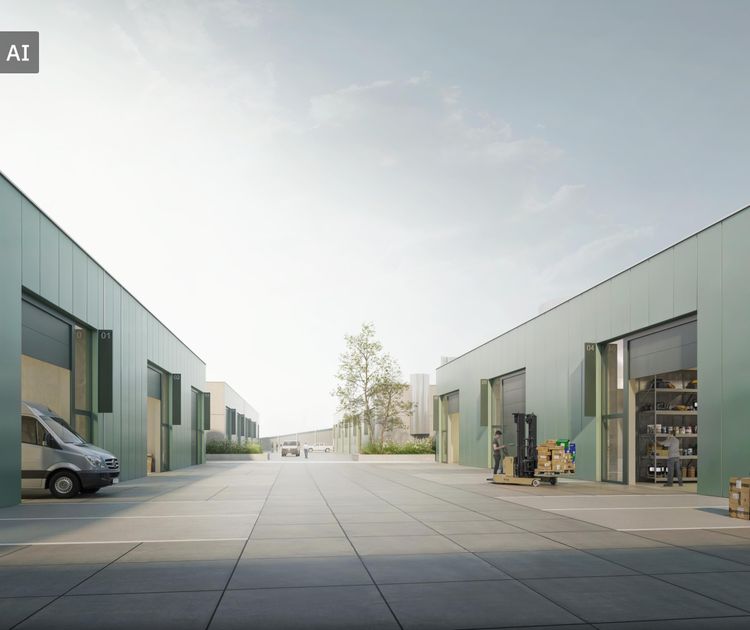 Nieuwbouw KMO-units (144-561m²) te koop in Drongen