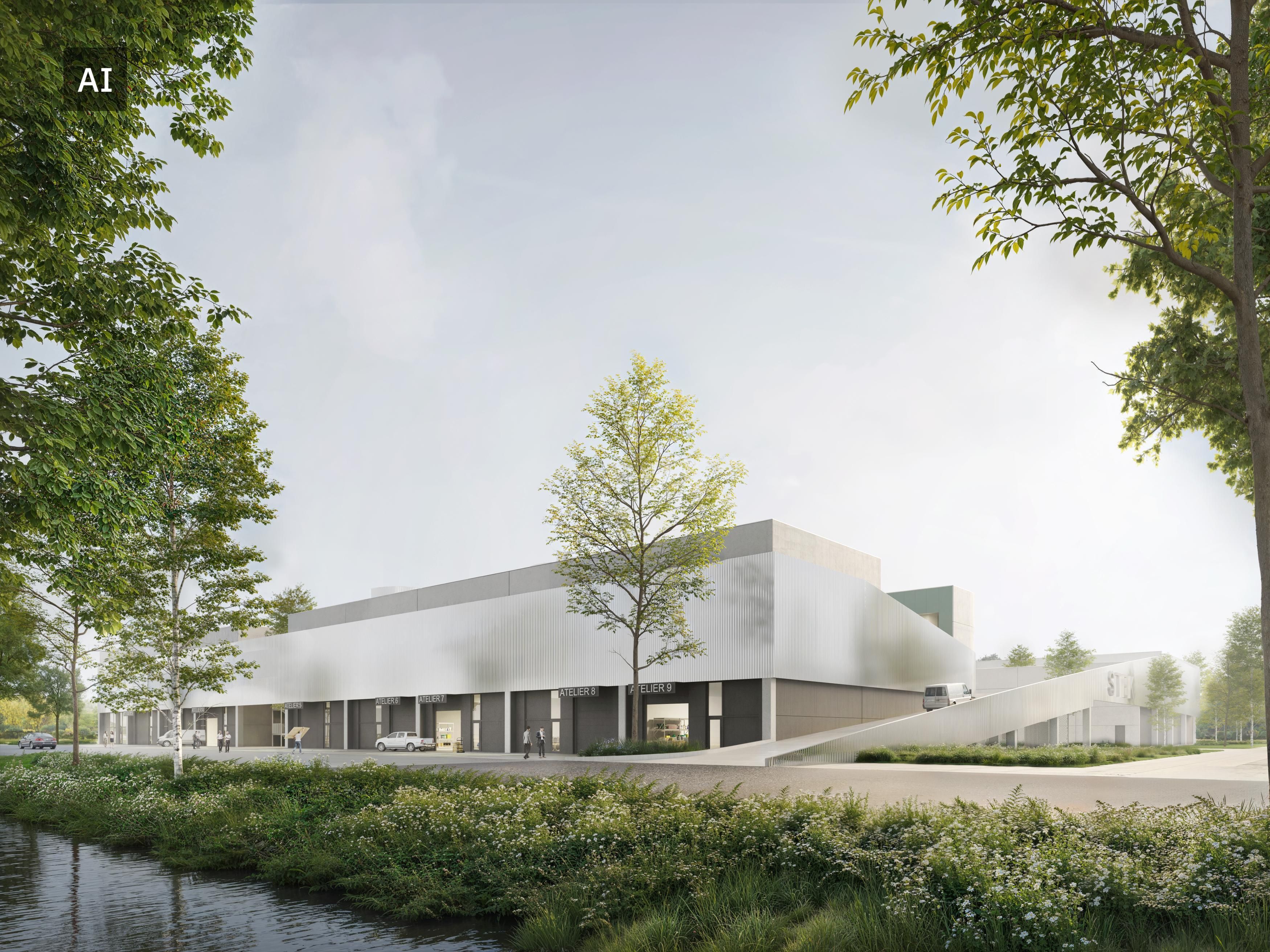 Nieuwbouw KMO-units (144-561m²) te koop in Drongen