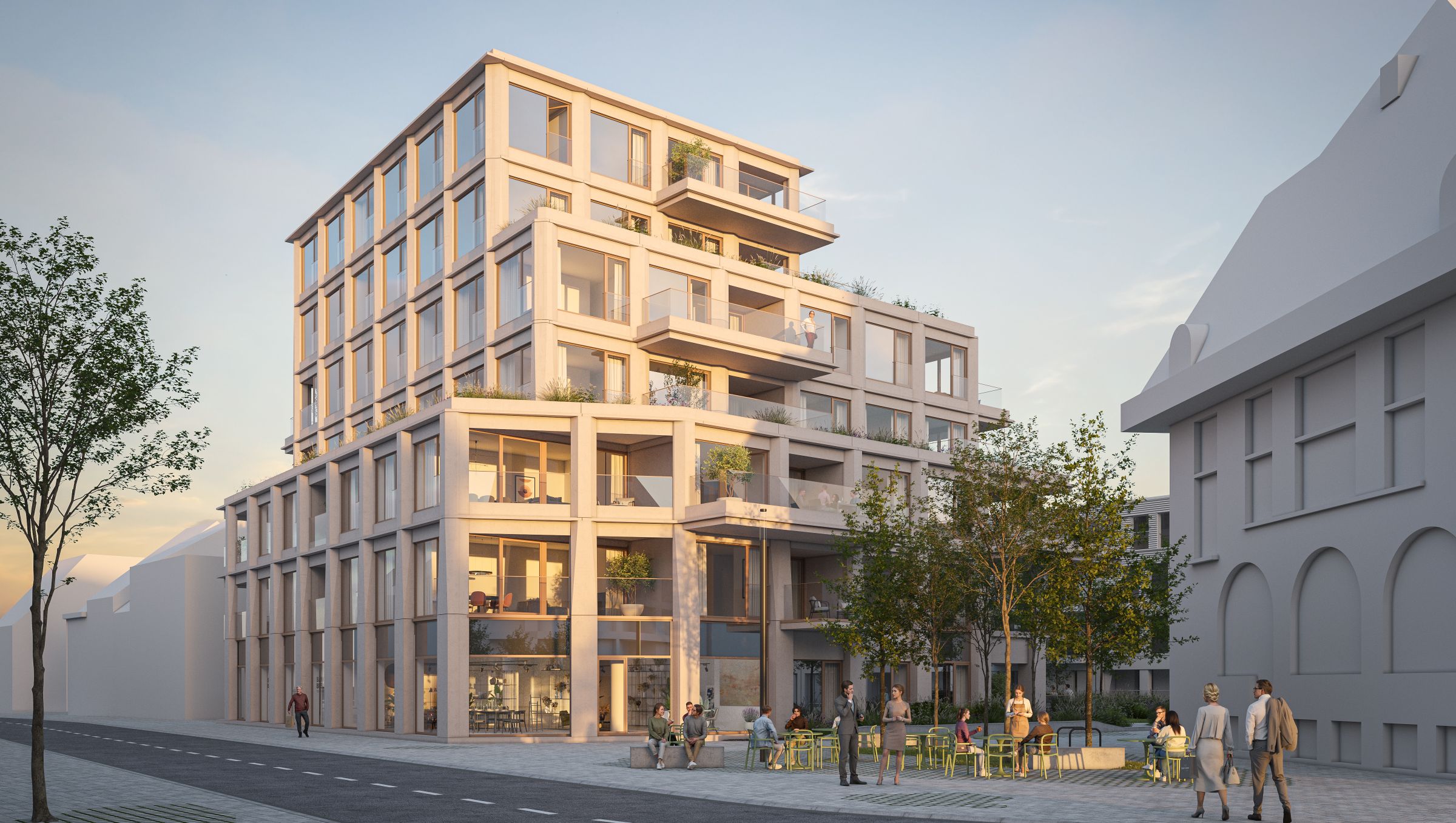 Residentie Centr, nouveau projet de construction à un emplacement privilégié dans le centre !