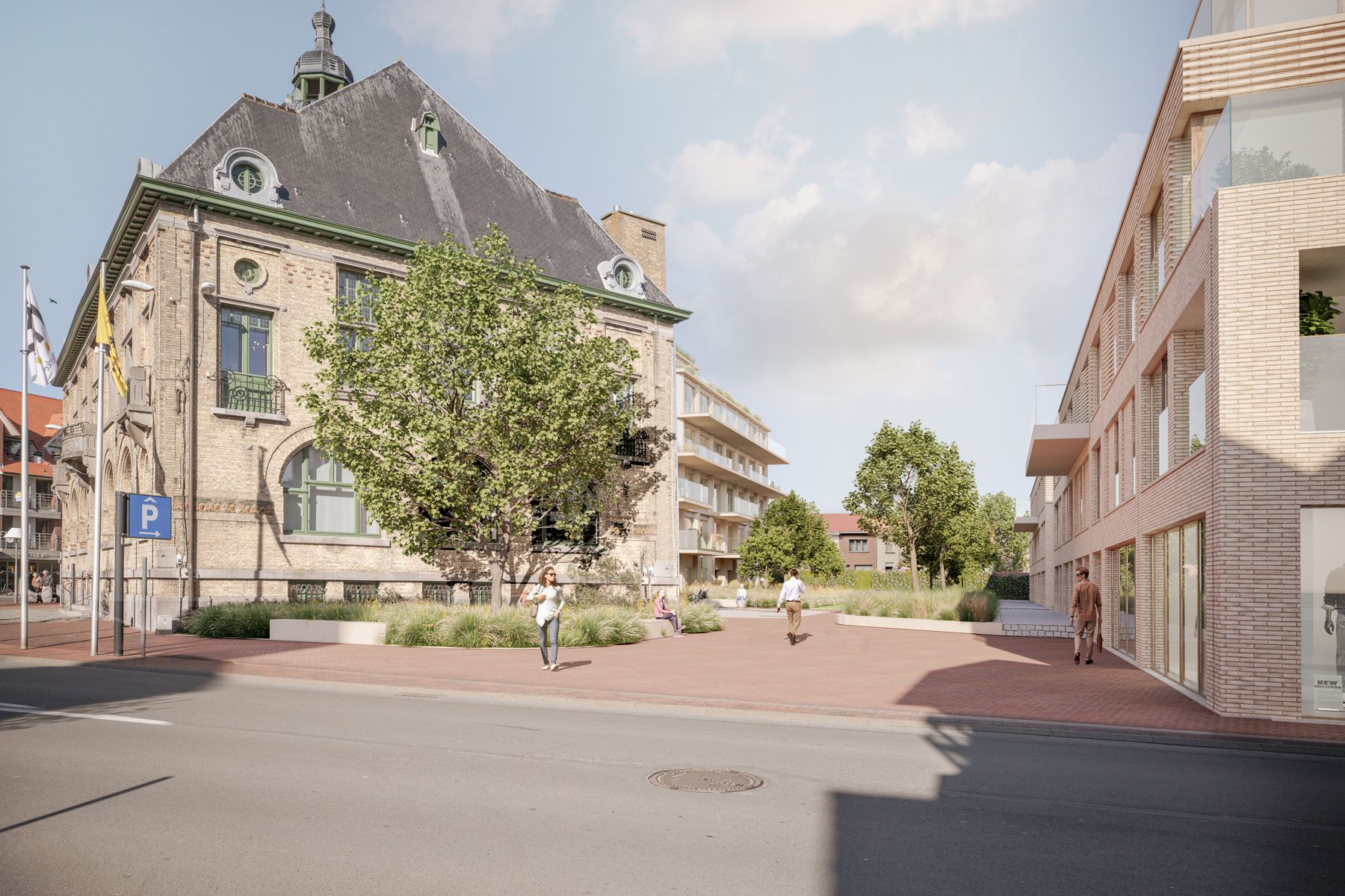 Residentie Centr, nouveau projet de construction à un emplacement privilégié dans le centre !