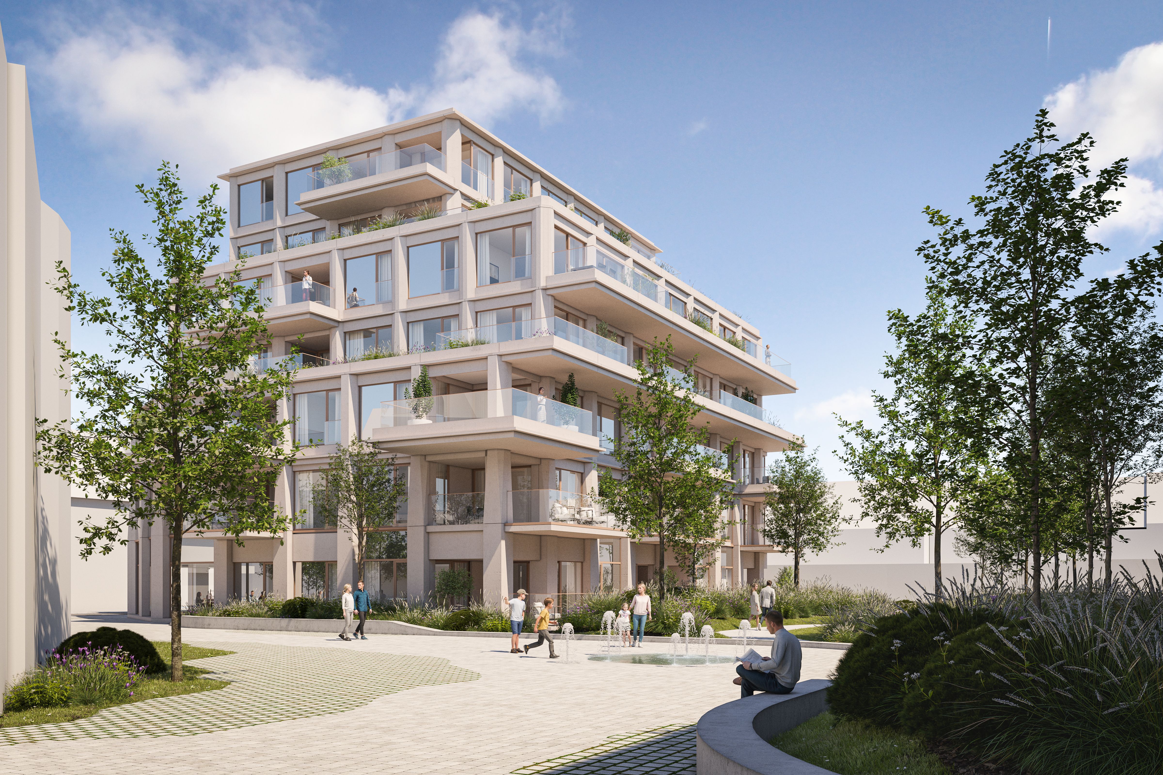 Residentie Centr, nouveau projet de construction à un emplacement privilégié dans le centre !