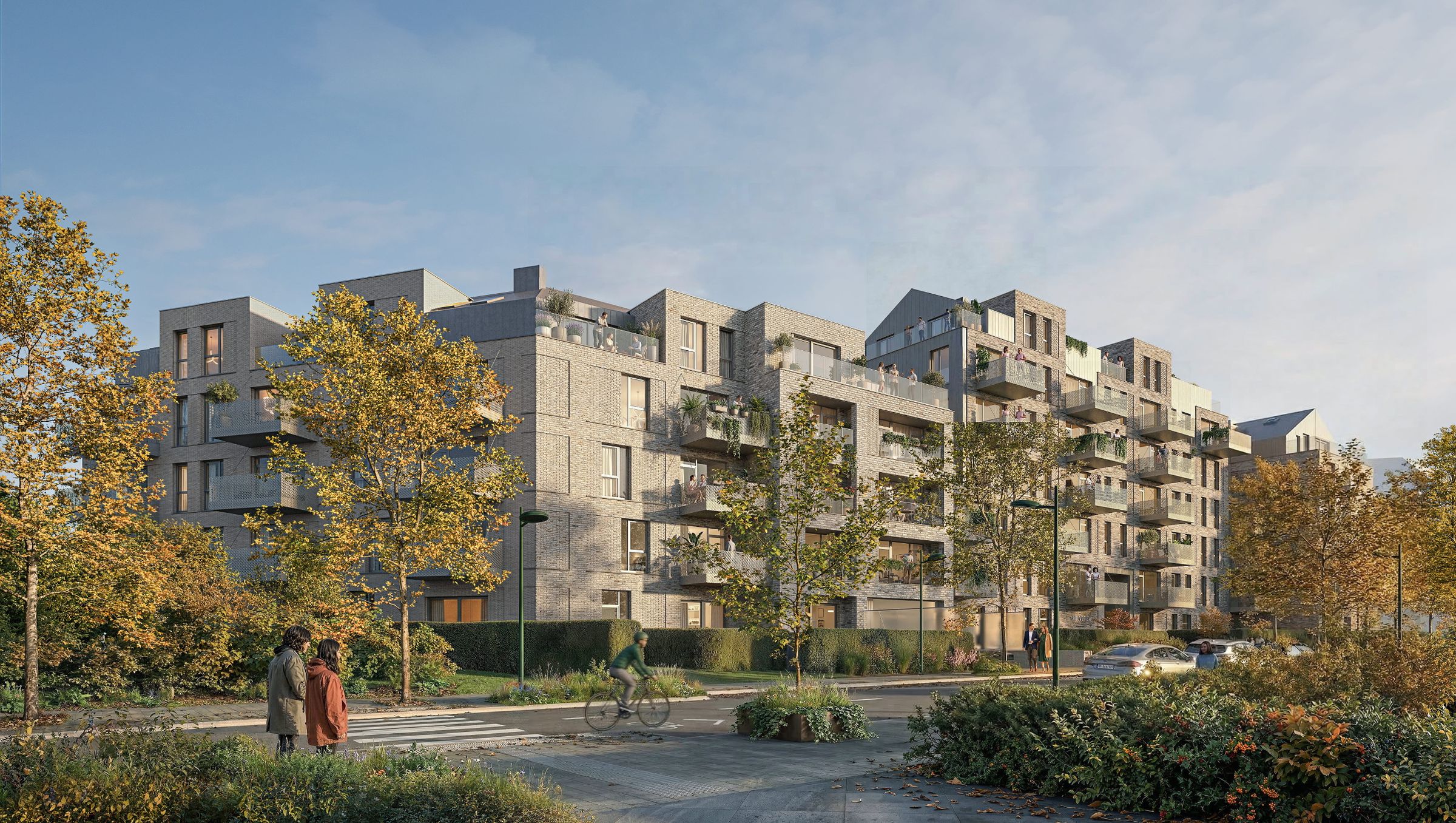 Helvetica: Sustainable Living in Evere