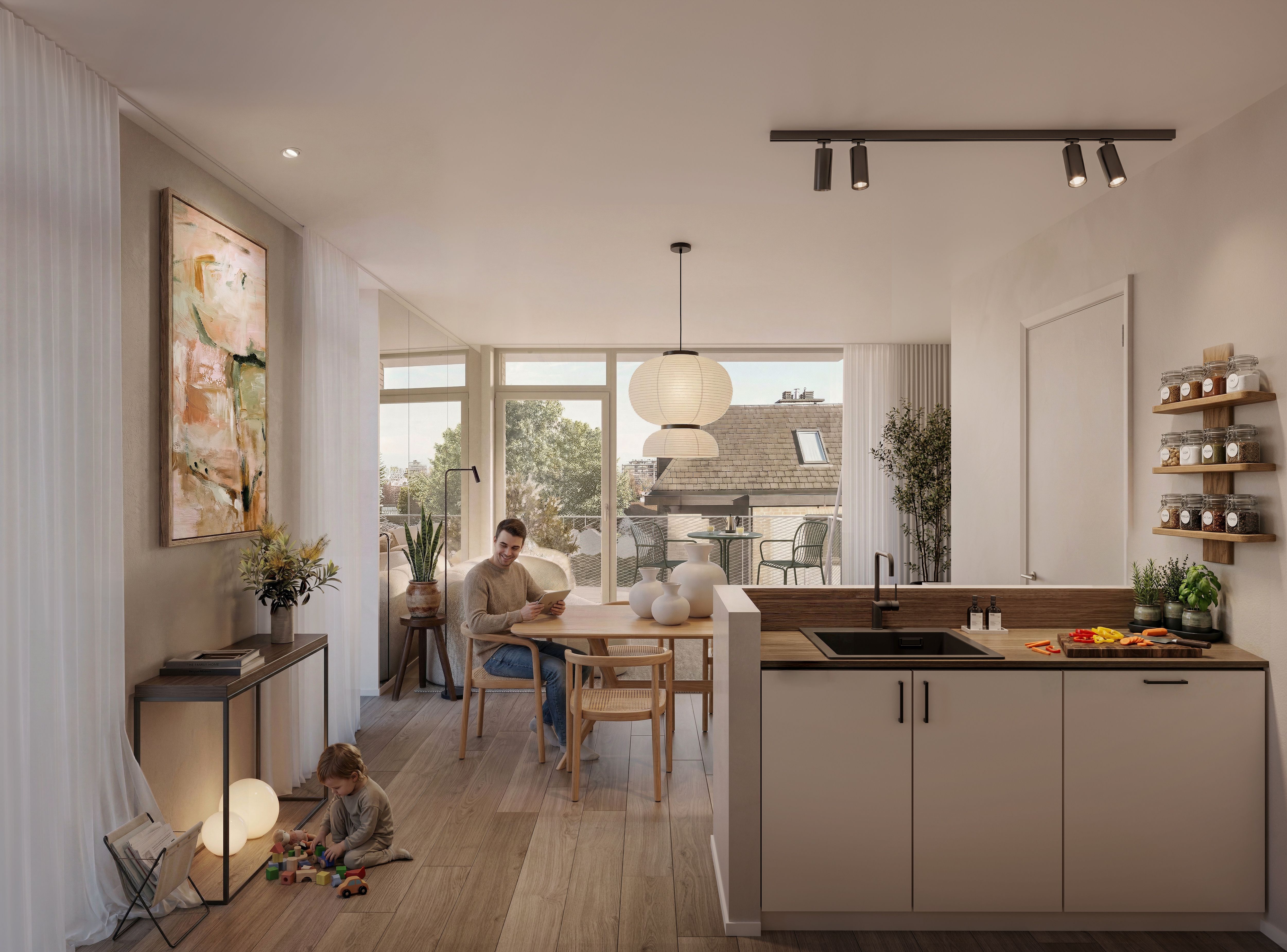 Helvetica: Sustainable Living in Evere
