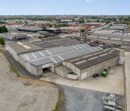 Magazijnruimtes te huur in industriezone Kuurne