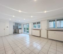 Laeken: Gerenoveerde studio van 45m² met terras
