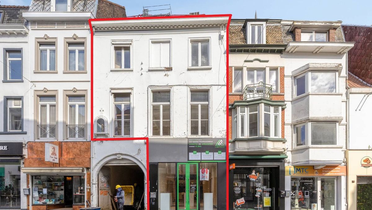 Handelspand te koop in de winkelstraat in Kortrijk
