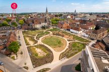 Rooftop studio (47m²) with 2 terraces for sale in Roeselare.