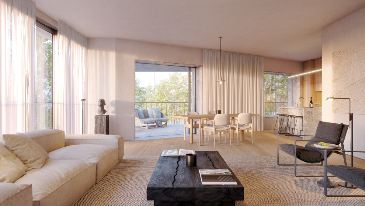 Drie slaapkamerappartement te koop in Loof!