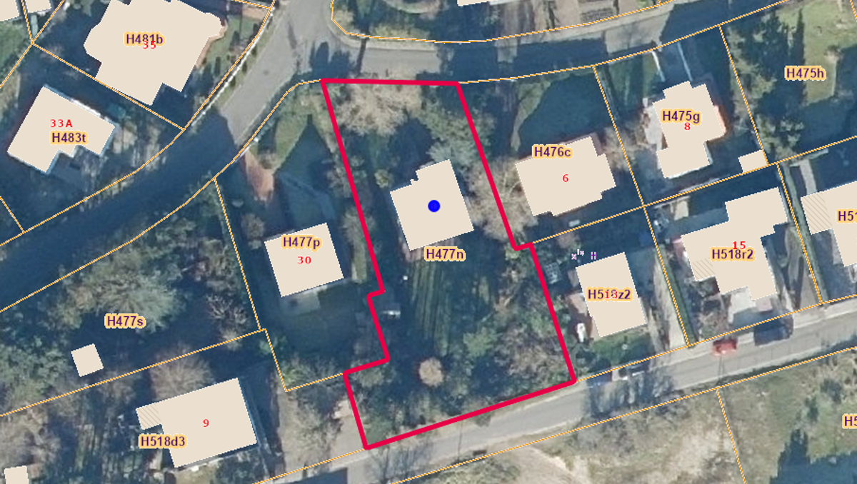 1152m² plot near the Hoge Blekker in Koksijde