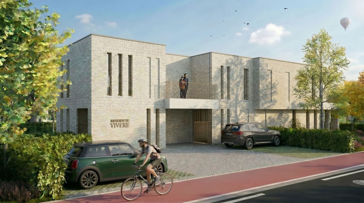 Residentie Vivere: 4 stijlvolle appartementen met parking en berging in Viversel