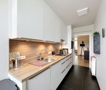 Lichtrijk appartement met 2 slaapkamers en garagebox te huur in Brugge