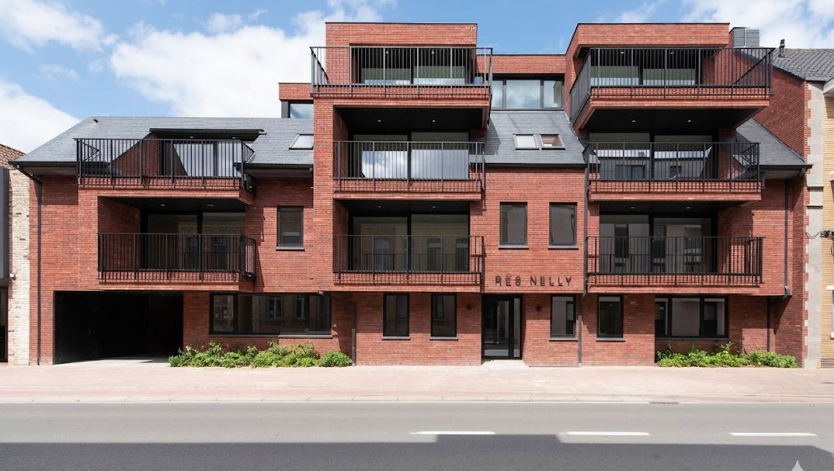 Nieuwbouw appartement met 1 slaapkamer te huur in Veurne