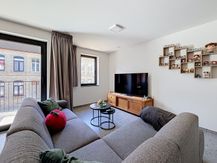 Nieuwbouw appartement met 1 slaapkamer te huur in Veurne