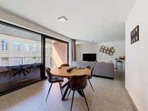 Nieuwbouw appartement met 1 slaapkamer te huur in Veurne
