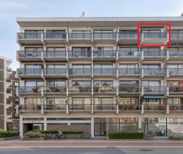 Studio with sunny terrace in the center of Koksijde