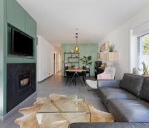 Gelijkvloerse woning met 5 slaapkamers te Lendelde