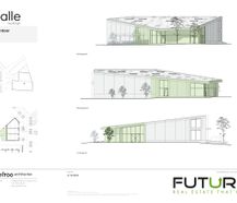 Kantoor ca. 166 m² in project Walle Kortrijk