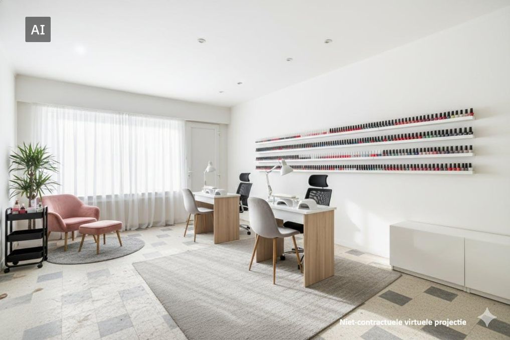Handelspand met appartement en atelier te koop in Adegem