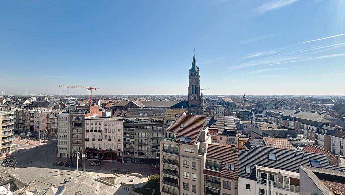 Zonnig appartement te koop achterkant Zeedijk Blankenberge
