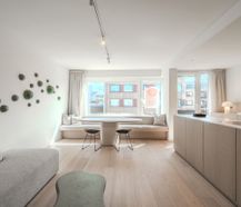 Luxueus gerenoveerd 2-slaapkamerappartement te Oostende