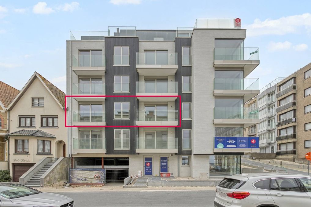 Newly built 2 bedroom apartment with sea view!