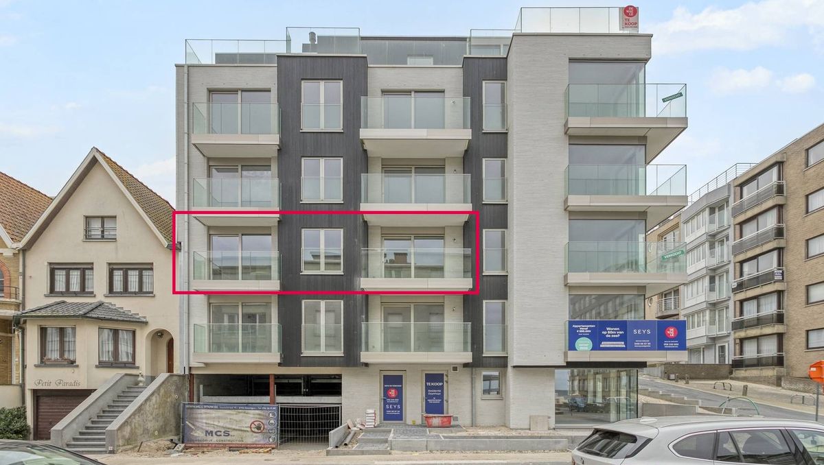 Newly built 2 bedroom apartment with sea view!