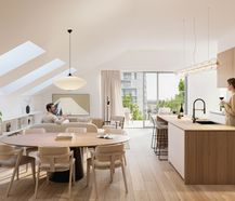 Helvetica: Modern en duurzaam wonen in Evere