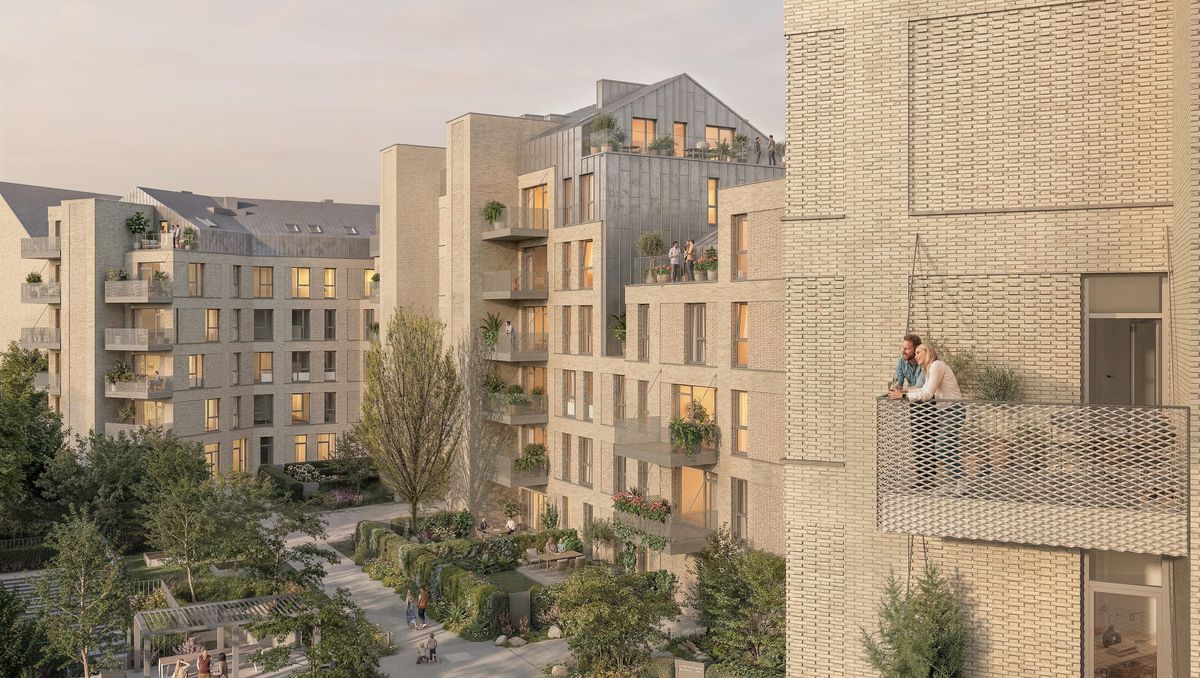Helvetica: Modern en duurzaam wonen in Evere