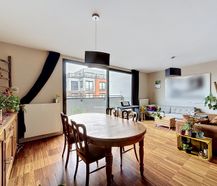Kanaal : 2 slaapkamerappartement + terrassen + garage