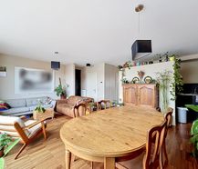 Kanaal : 2 slaapkamerappartement + terrassen + garage