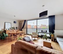 Kanaal : 2 slaapkamerappartement + terrassen + garage