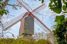 Uniek lot grond in centrum Brugge met zicht op de Kruisvest