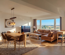 Zuidgericht 2 slaapkamer appartement met open zicht te huur!