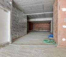 New construction of the hull commercial space in Oostduinkerke