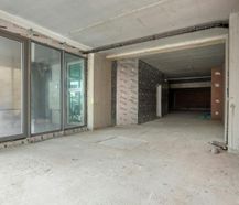 New construction of the hull commercial space in Oostduinkerke