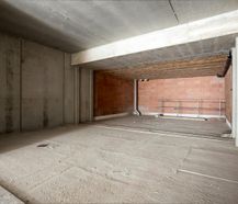 New construction of the hull commercial space in Oostduinkerke