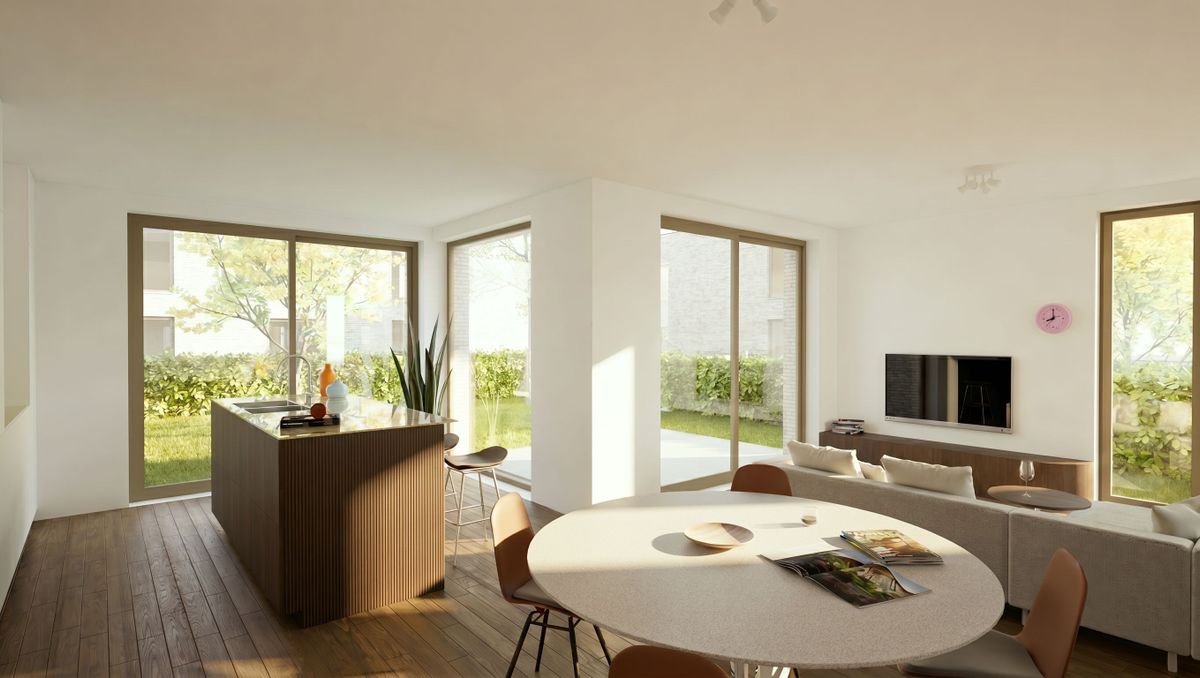 Residentie Vivere: 4 stijlvolle appartementen met parking en berging in Viversel