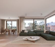 Penthouse met royaal terras en 3 slaapkamers te Loppem