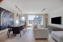 Penthouse met ruime terrassen in het centrum van Koksijde
