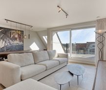 Penthouse met ruime terrassen in het centrum van Koksijde