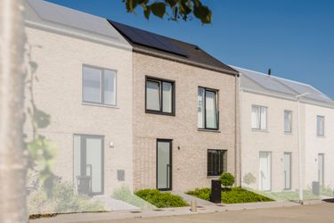 Recente woning met 3 kamers, tuin en garage te huur 