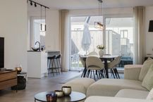 Recente woning met 3 kamers, tuin en garage te huur 