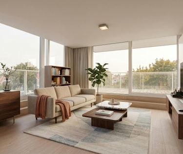 Instapklaar appartement met 2 slaapkamers te Assebroek