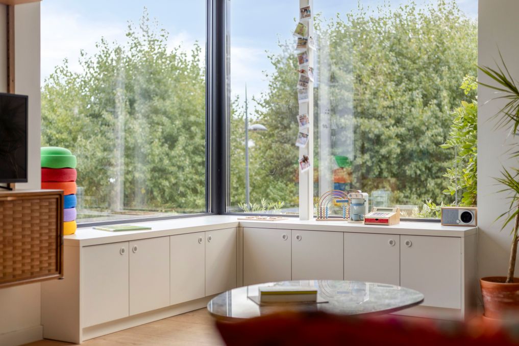 Halfopen gezinswoning in oase van groen bij centrum Gent