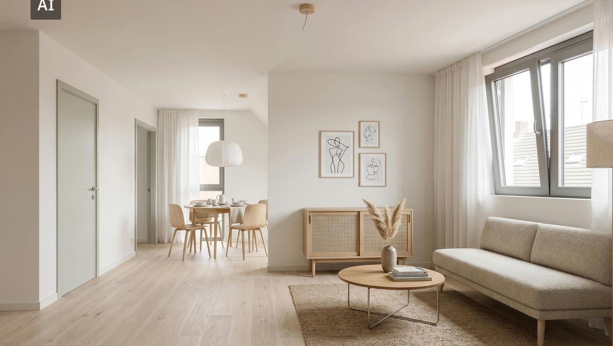 Exclusief penthouse-appartement met ruim terras in Bissegem!