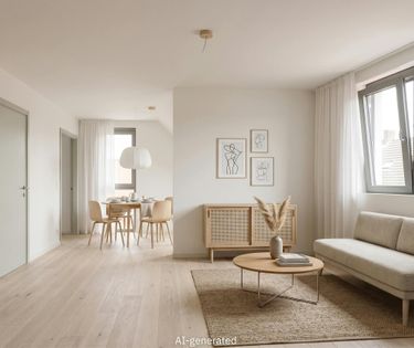 Exclusief penthouse-appartement met ruim terras in Bissegem!