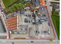 Bedrijfsterrein van ca. 6.860m² langs invalsweg in Roesealre