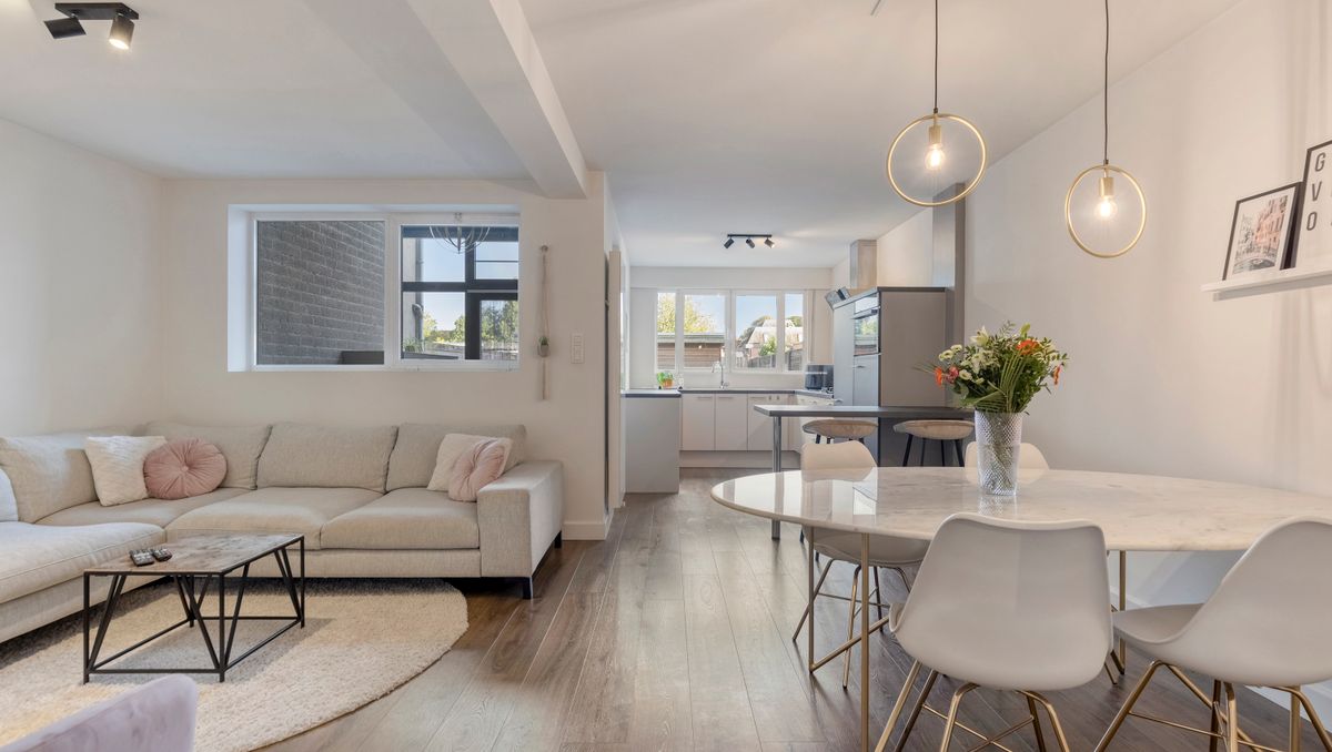 Gelijkvloers appartement met 1 slpk en tuin te Essen-centrum!